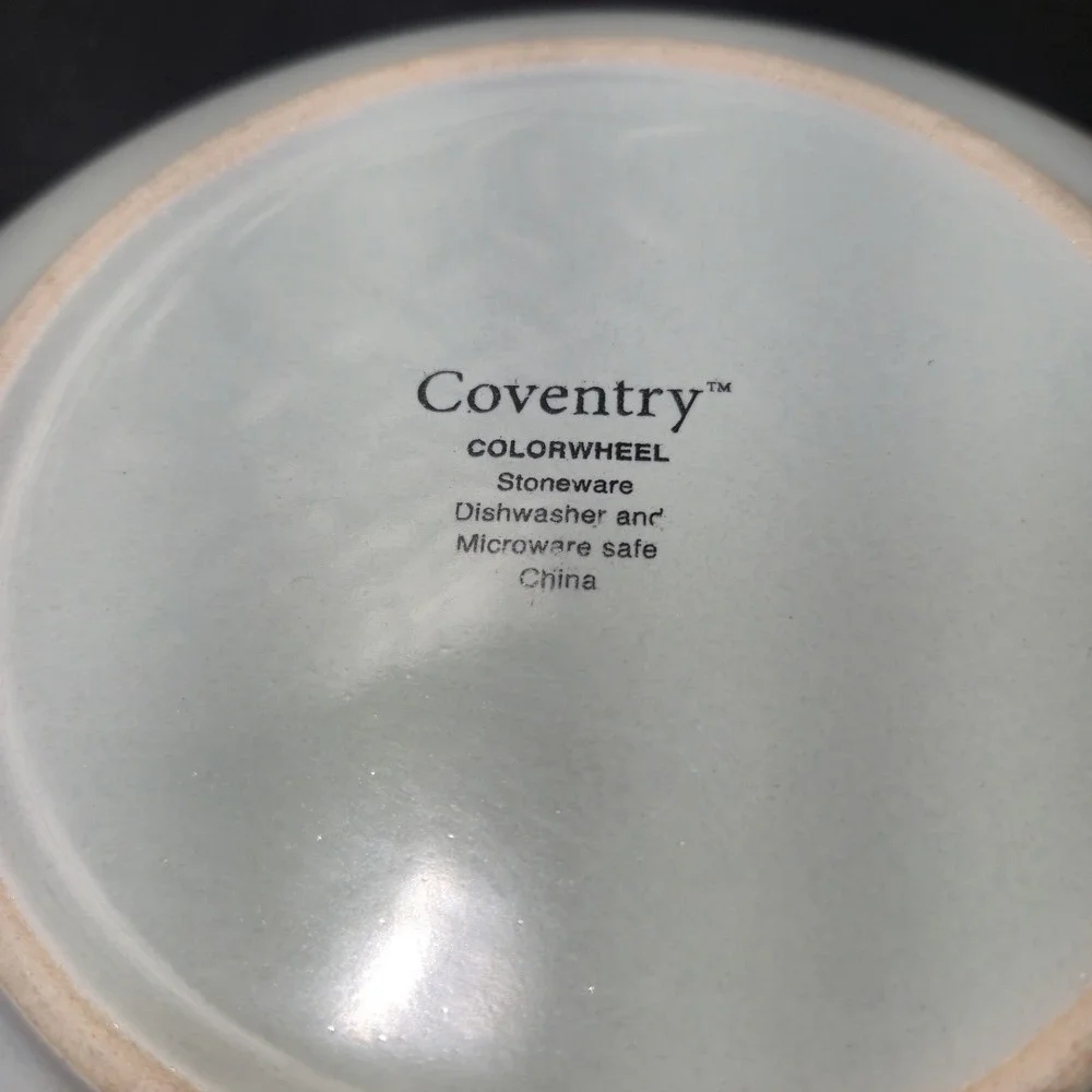 Set Of (2) Coventry Colorwheel 8.5